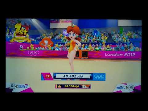マリオ ソニックロンドンオリンピック全競技 体操編 リベンジ編 