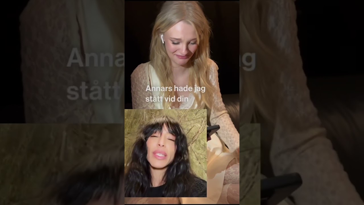 No words 🥹🤍 #melodifestivalen #eurovision #fyp