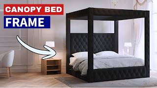 Canopy Bed Frame 2026? Jocisland King Size Review (USB   Modern Design)
