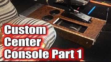 Patina and Leather Custom Center Console (Part 1)
