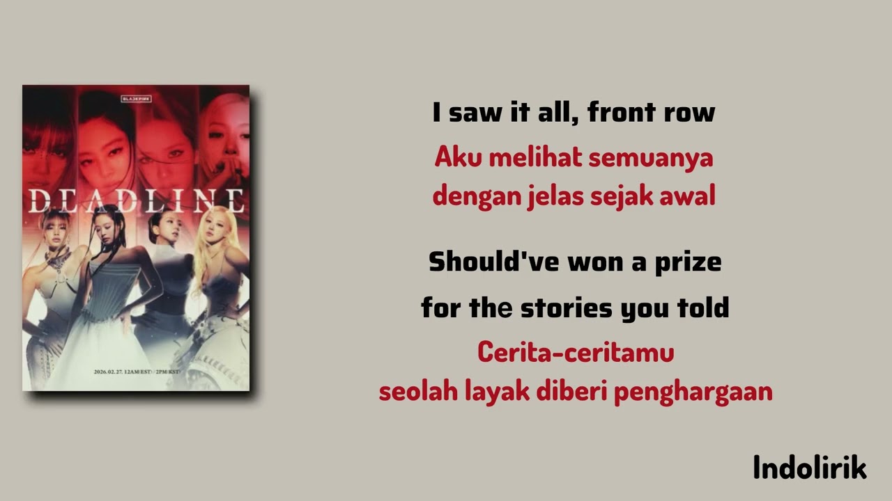 Fxxxboy - BLACKPINK | Lirik Terjemahan Indonesia 