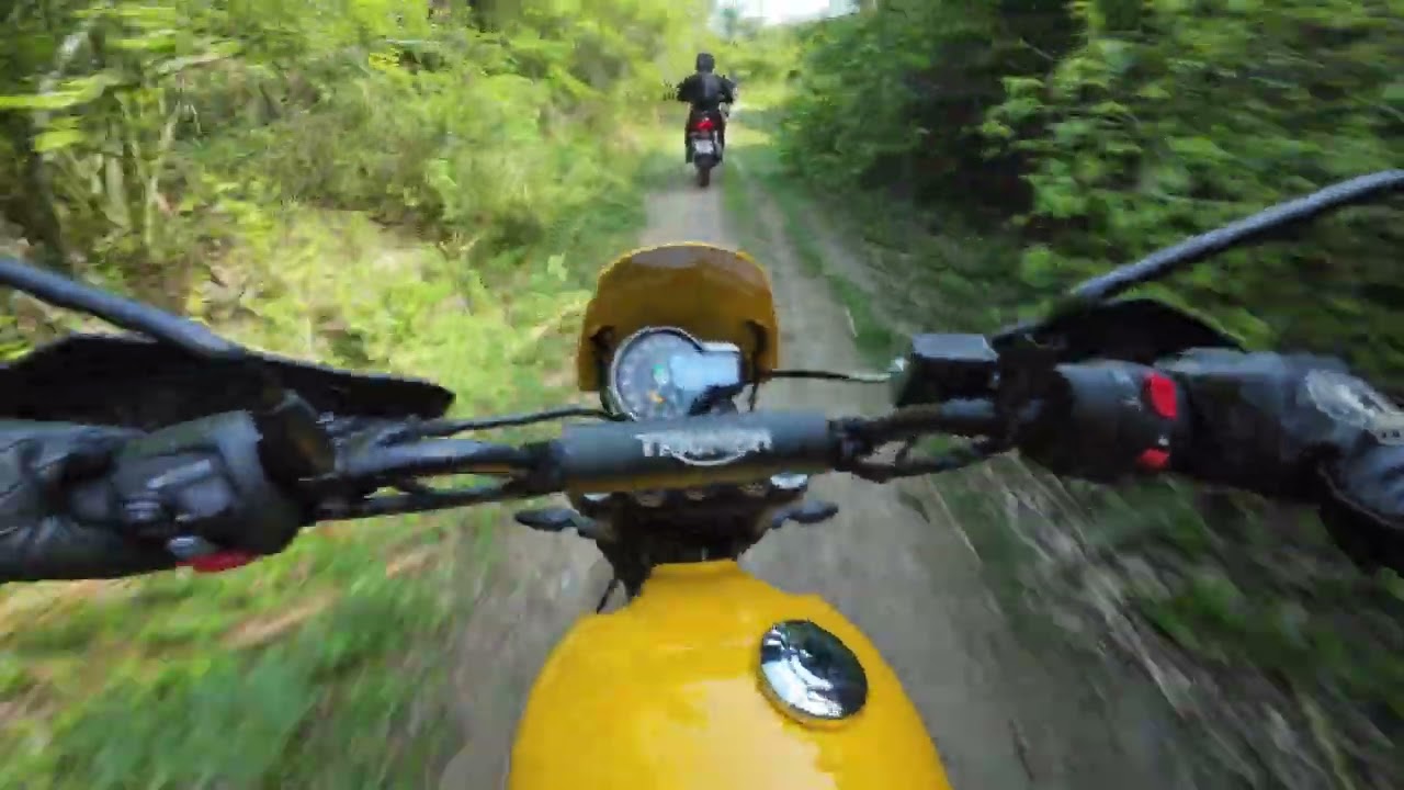 Triumph Scrambler 400 XC no OFF-ROAD: Ela aguenta o tranco?