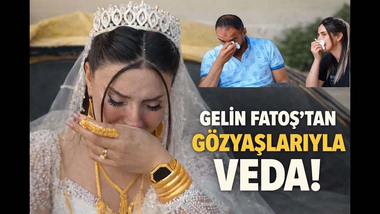 Fatoş Gelin Kuşak Bağlanırken Kendini Tutamadı! Anne ve Kardeşler Gözyaşlarına Boğuldu…