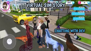 Virtual Sim Story | CHATTING WITH DEVELOPER ( Upcoming Update ) screenshot 4