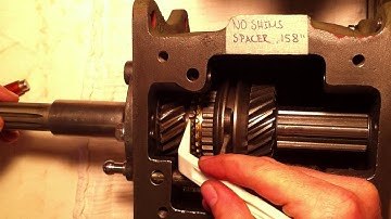 T-84 Transmission. Checking free movement of blocking rings