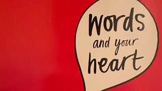 Words and Your Heart by Kate Jane Neal. Kids books read aloud.
