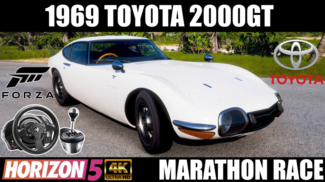 Forza Horizon 5 - 1969 Toyota 2000GT Stock | Marathon Race ...