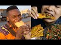 Mukbangers Eating STREET FOOD AROUND THE WORLD 🌏