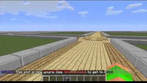 Minecraft Bukkit Plugin - Plot Me - Creative plot management system!