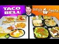 TACO BELL vs. SALSA FIESTA GRILL - Fast Food Restaurant Taste Test!