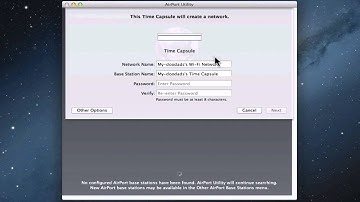 How to quickly setup an Airport Extreme or Time Capsule
