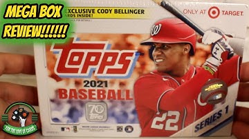 Topps Mega Box | 2021 Topps Baseball Series 1 Mega Box