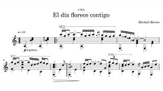 El día florece contigo