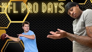 Breaking Down JJ McCarthy And Drake Maye Pro Day