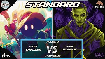 Izzet Cauldron VS Dimir Midrange   [MTG Standard Round 2]