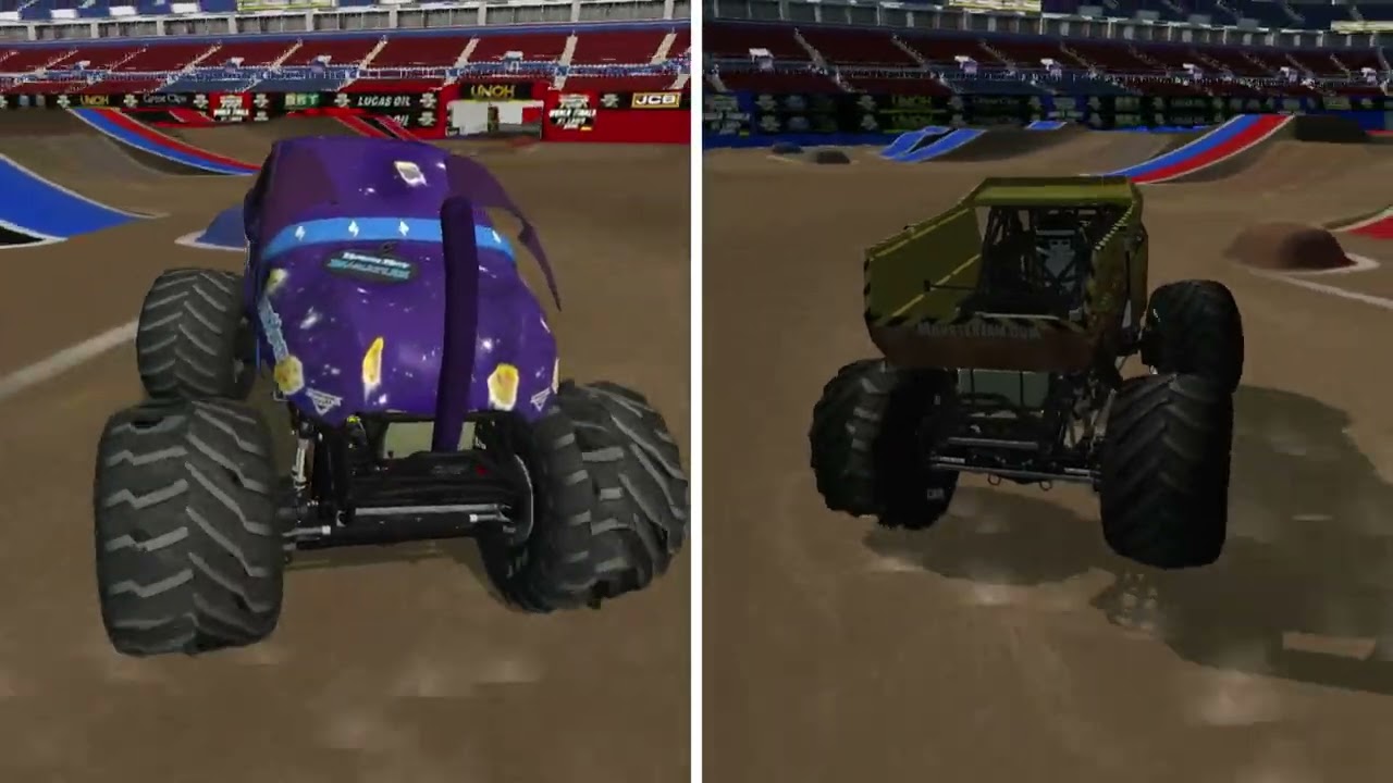 Rigs of Rods Monster Jam: Custom World Finals XXIII (12 Breakable Truck Racing Competition)