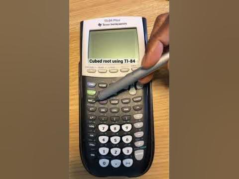 Cubed Root using TI-84 - YouTube