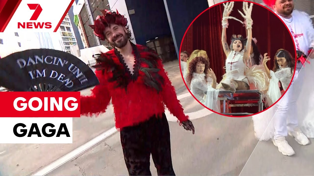 Lady Gaga returns to Melbourne - Thousands of fans ready for Mayhem Ball Tour | 7NEWS