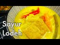 Sayur Lemak Lodeh for Lontong | Easy Malay-Indonesian mixed vegetables coconut curry stew