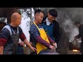 王刚养了半年的猪终于长大了，选一只来招待一下亲朋好友