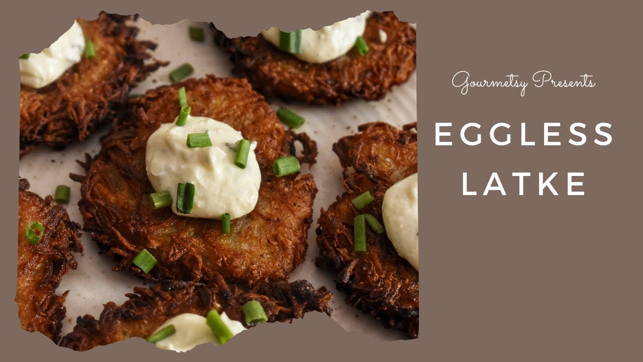 How to make Eggless Potato Latke Eggless Potato Latke with Mint