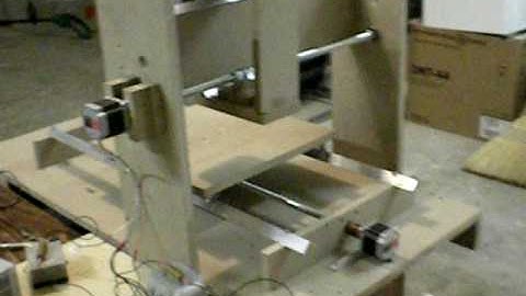 CNC Project #3 Testing X and Y axes with Stepper Motors