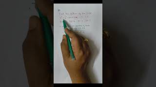 Equation of circles and its radius mathematics #maths #education #shortsfeed