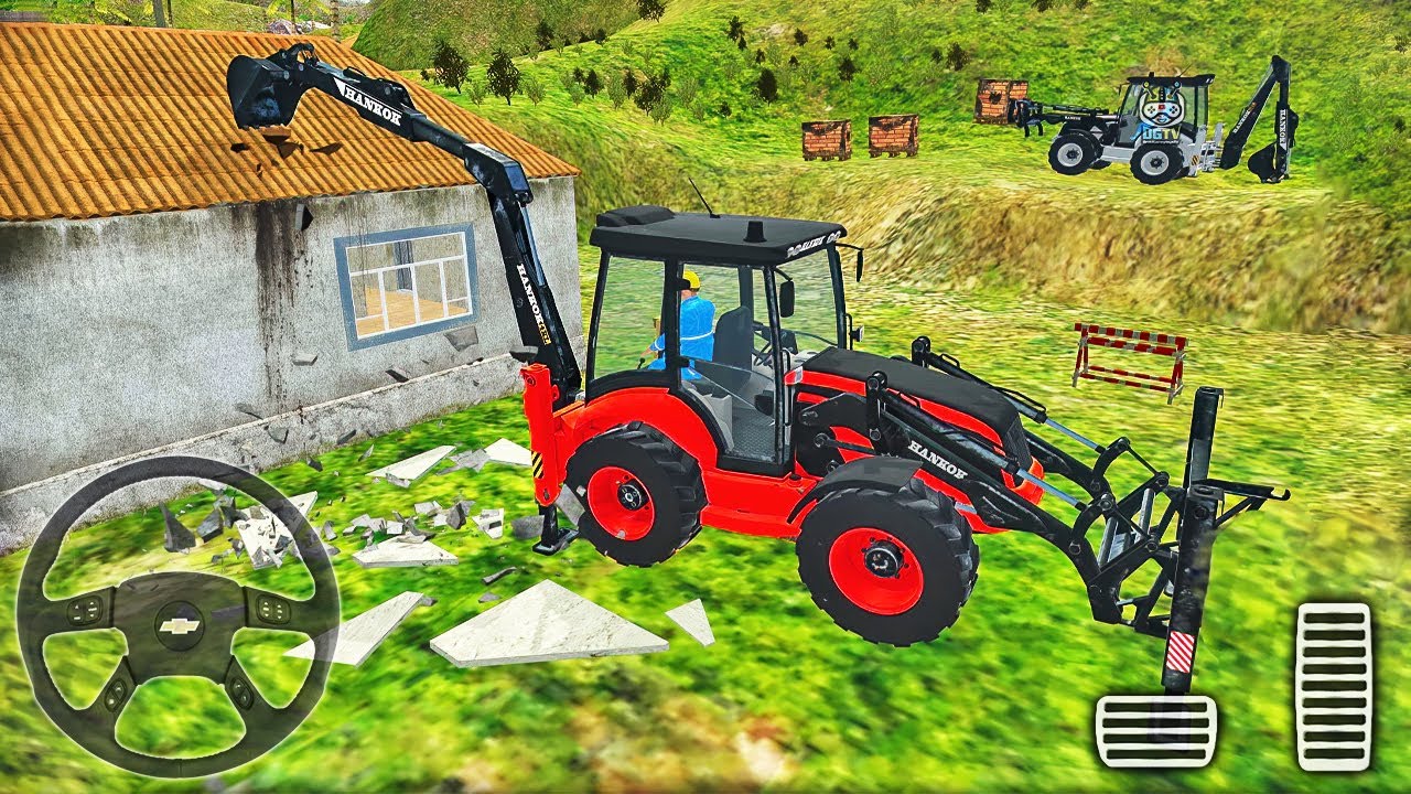 Heavy Excavator Crane Simulator - City Builder Construction 2020 - Android Gameplay