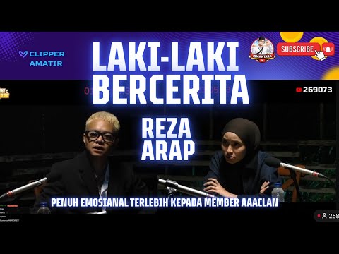Deeptalk Reza Arap pada momen \