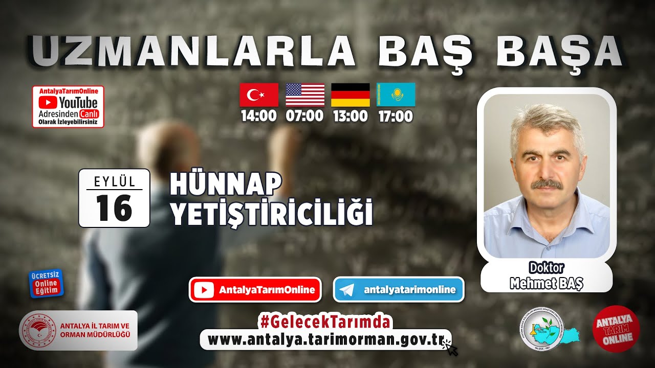 Uzmanlarla Baş Başa 86. Bölüm - Hünnap Yetiştiriciliği