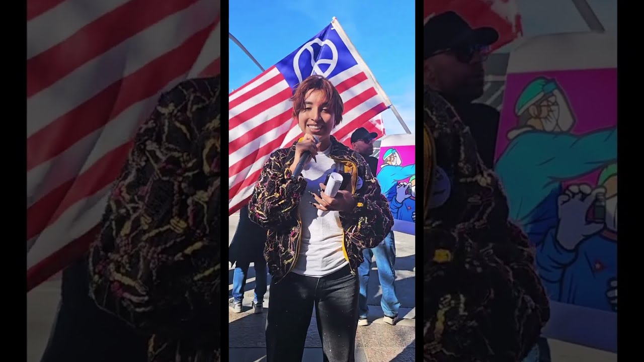 Guantanamo Protest Jan 11 2026  Destiny Rivera  Hands of Cuba Coalition