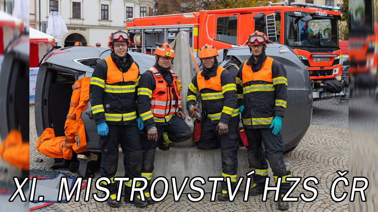 XI. Mistrovství HZS ČR ve vyprošťování u dopravních nehod - Vyškov 17.10.2024