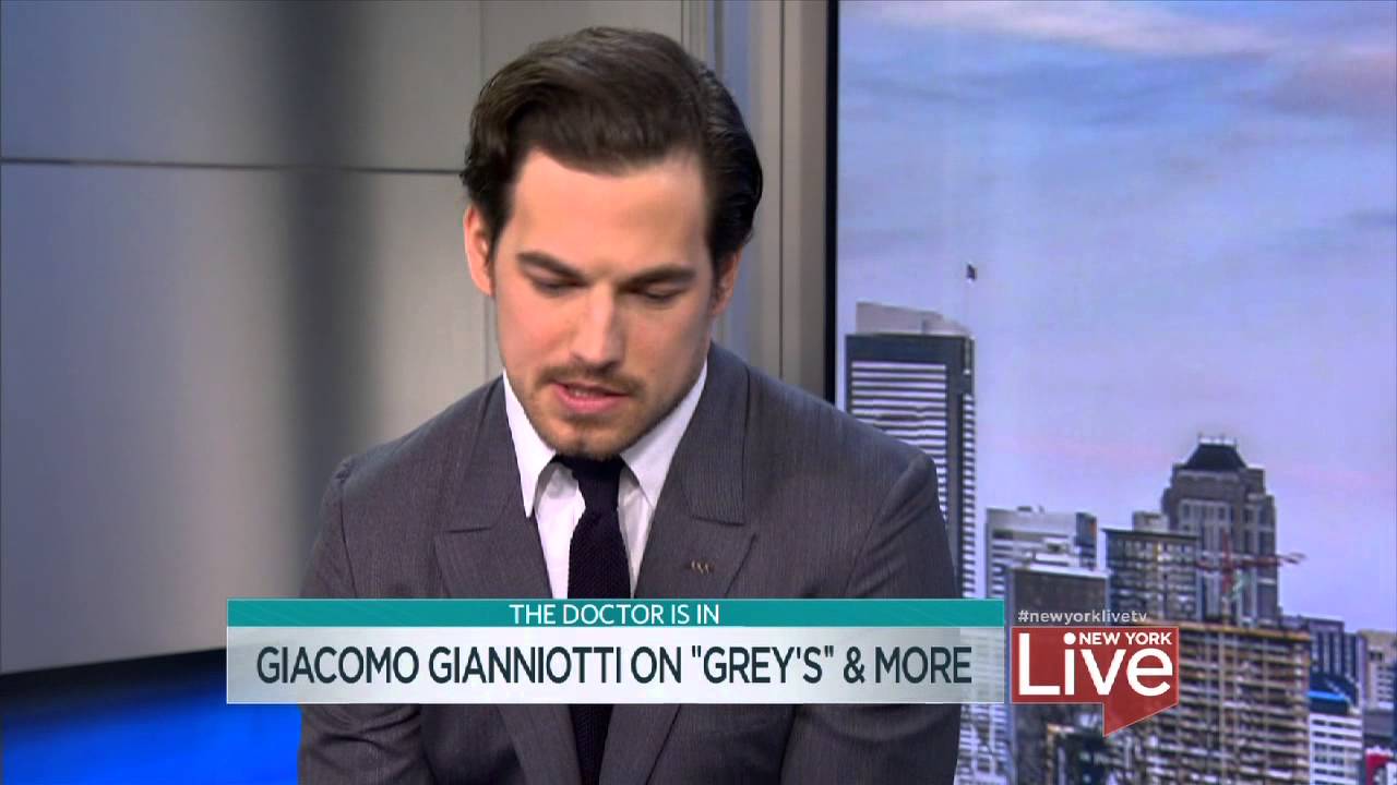 wnbc news Giacomo Gianniotti on 