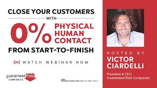 Celebrity Victor Ciardelli - Close your customers with 0% physical human contact from start to finish. Profile