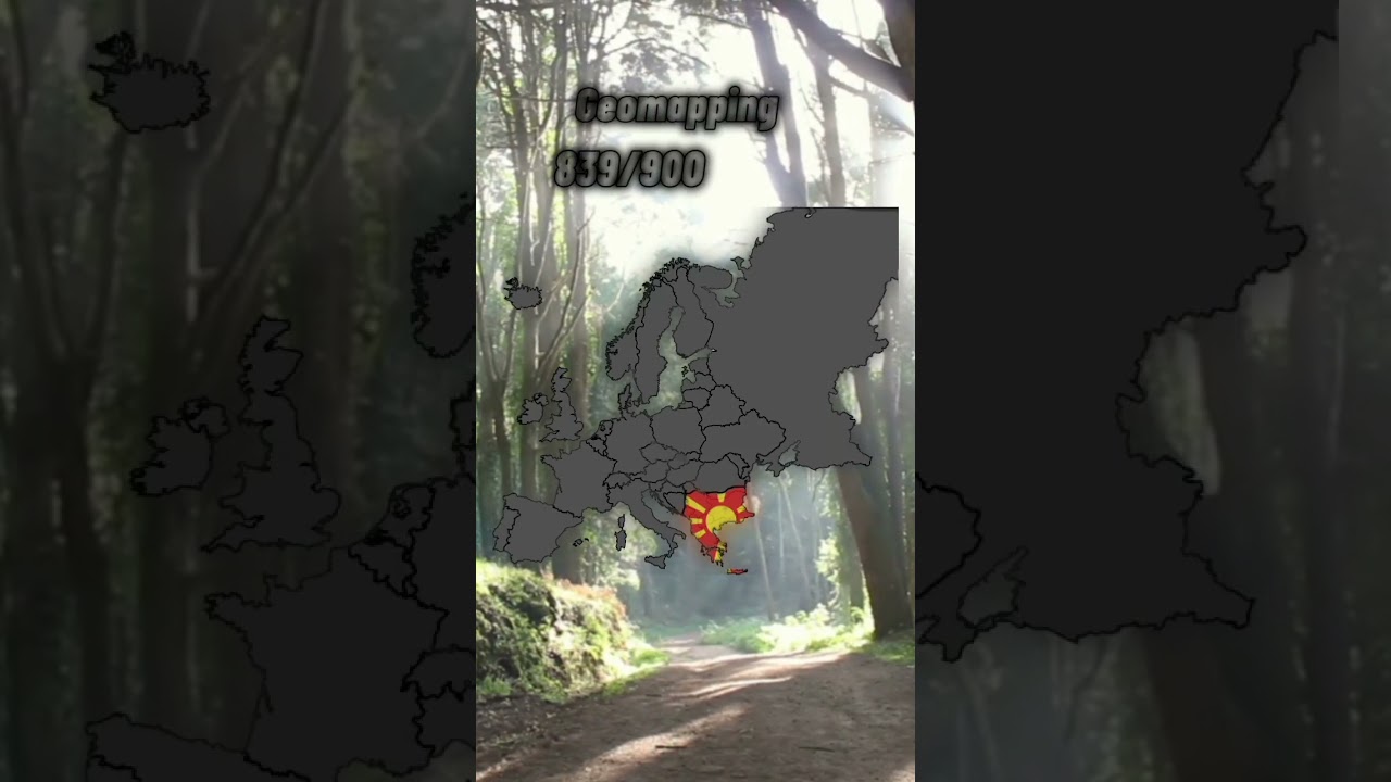 every European land controlled by north Macedonia 