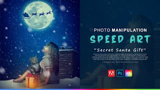 Secret Santa Gift | Photo Manipulation | Speed Art screenshot 2