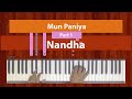 How To Play "Mun Paniya" (Easy) - Part 1 of 3 from Nandha | Bollypiano Tutorial