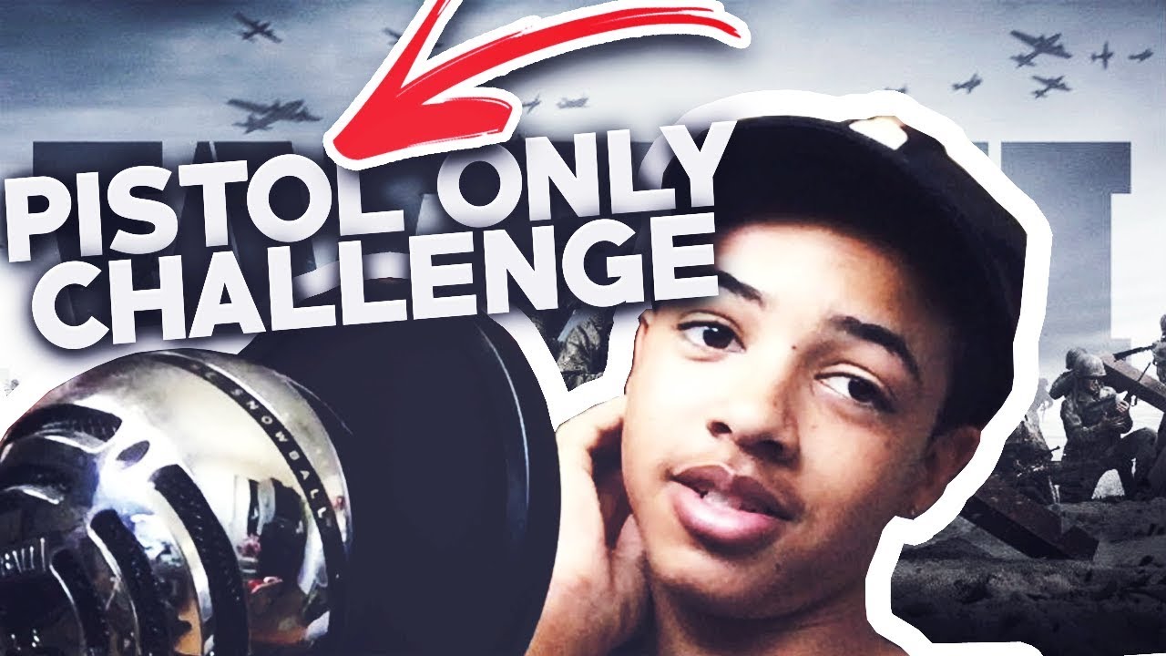 I'm So Stupid!! (Pistol Only Challenge on WW2)