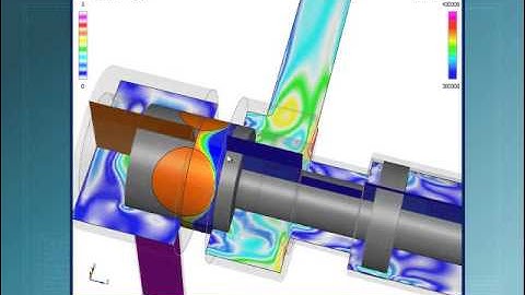 SpoolValve CFD Simulation Demo using PumpLinx
