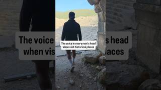 The voice in every man's head when visit a historical place. #history #gladiator #romanempire