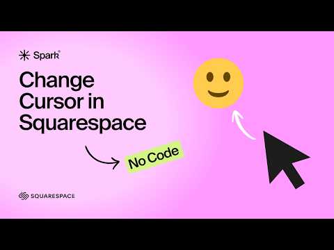 How to Change Cursor Styles in Squarespace (No Code Tutorial)