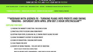 Webinar – Saturday 20 April – 14:00 BST – Turning Plans into Profits
