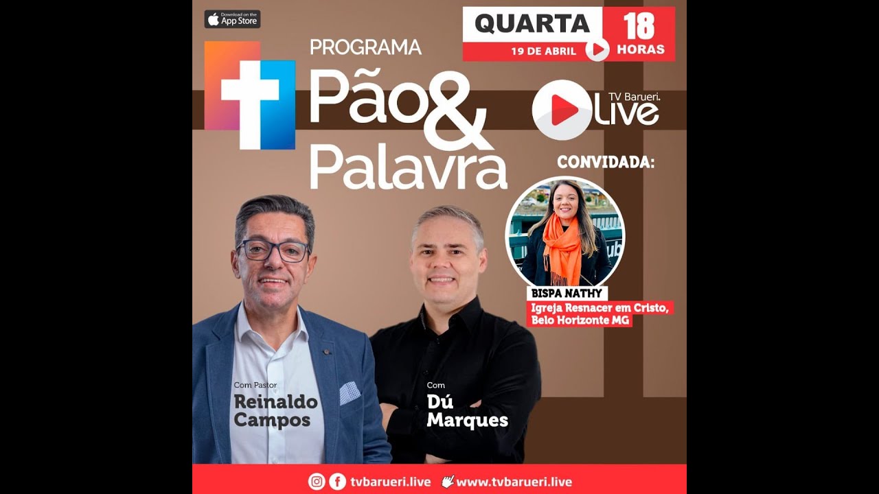 Bispa Nathi – Igreja Renascer Em Cristo – Belo Horizonte – Mg |  Pão E Palavra