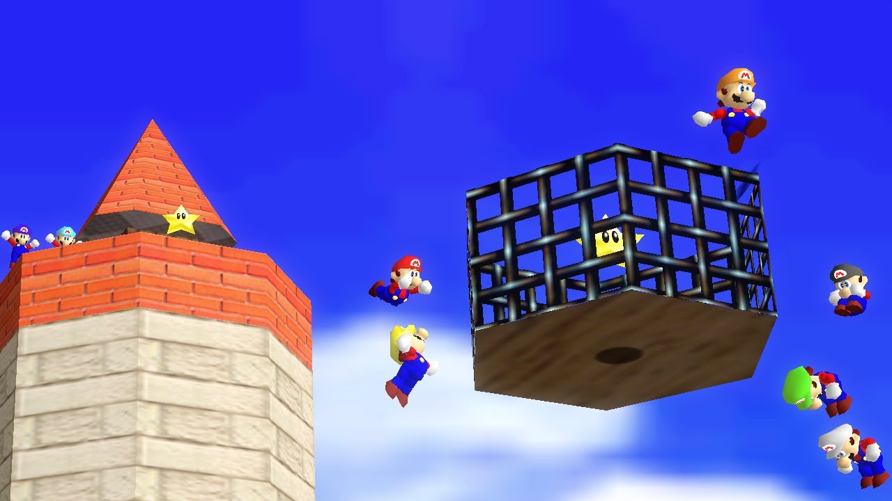 Task 23 Ghost comparison - SM64 TAS Competition 2019