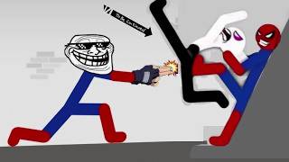 Superman - Best Falls 🤣 Stickman Dismounting compilation of Funny Moments #730 screenshot 2