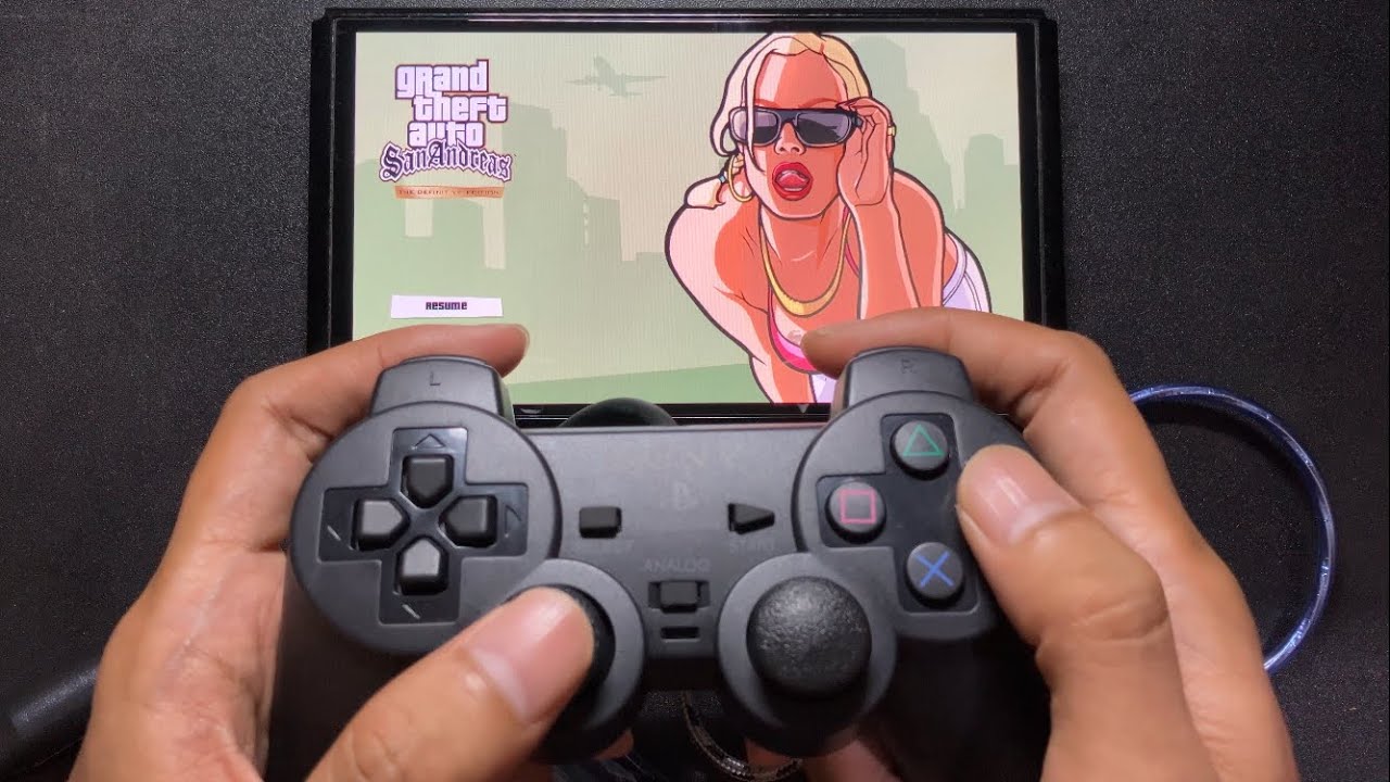 How to Connect a PS2 Controller to Nintendo Switch + GTA San Andreas ...