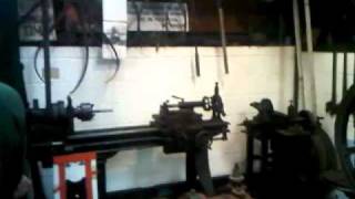 Machine shop at the Anson museum.