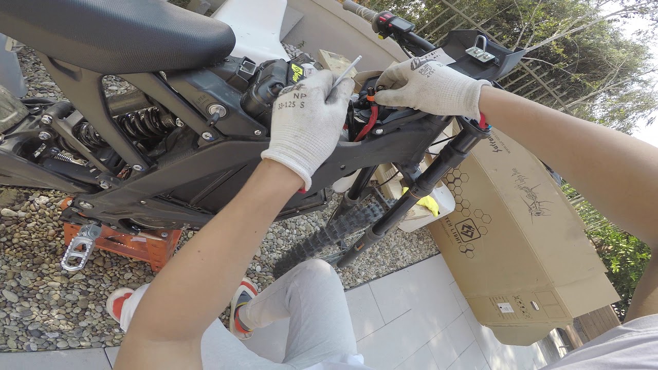 surron removing the tilt sensor YouTube