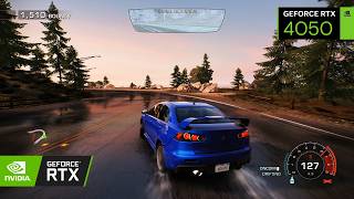 Legendary Mitsubishi Lancer sailing on highway | Need For Speed Hot Pursuit RM screenshot 1