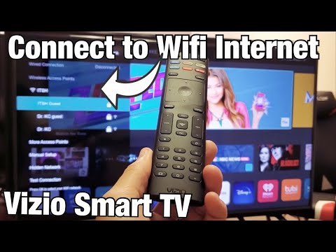 Vizio Smart TV: How to Connect to Wifi Internet Network